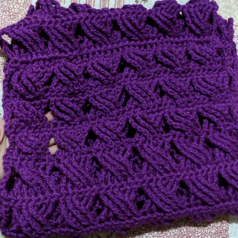 Everyday warm and pretty scarf.